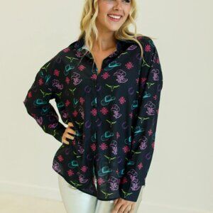 Western button up shirt NWT